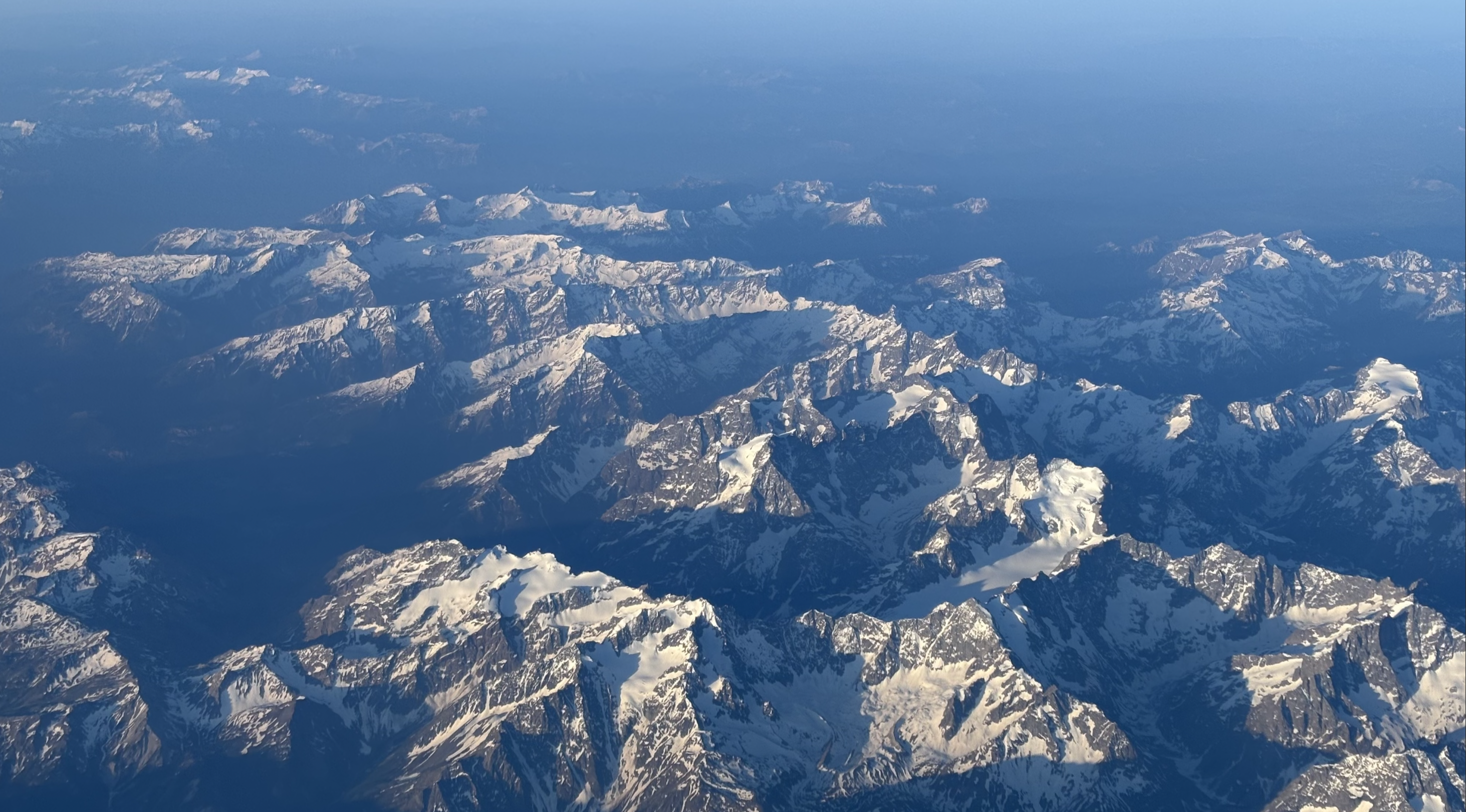 Picture of the Alpine Mountains at sunrise